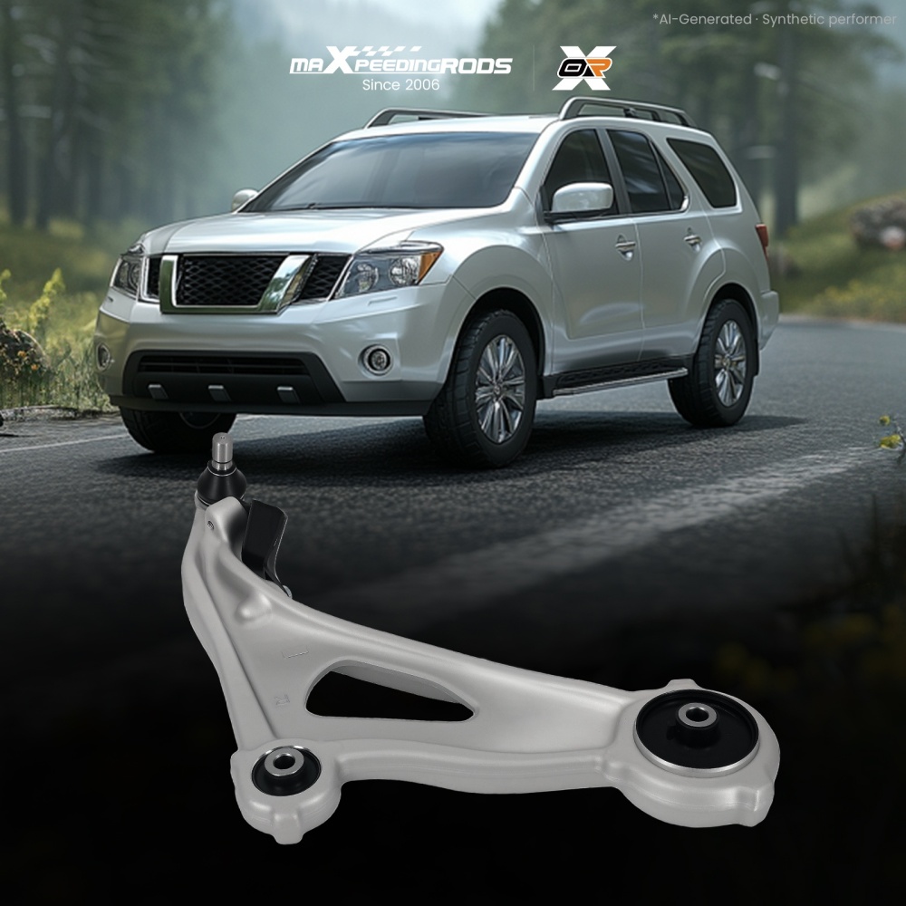 Front Right Lower Control Arm w/ Ball Joint for 2013-2019 compatible for Nissan Pathfinder QX60