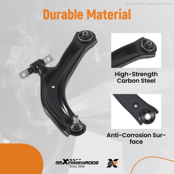 Steering Suspension Kit Front Lower Control Arms For 2007-2012 compatible for Nissan Sentra