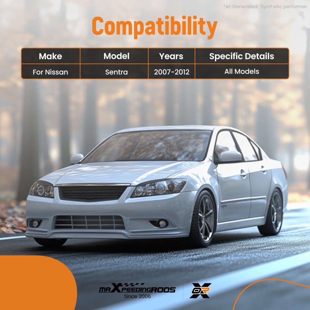 Steering Suspension Kit Front Lower Control Arms For 2007-2012 compatible for Nissan Sentra