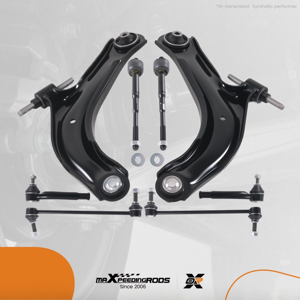 Steering Suspension Kit Front Lower Control Arms For 2007-2012 compatible for Nissan Sentra