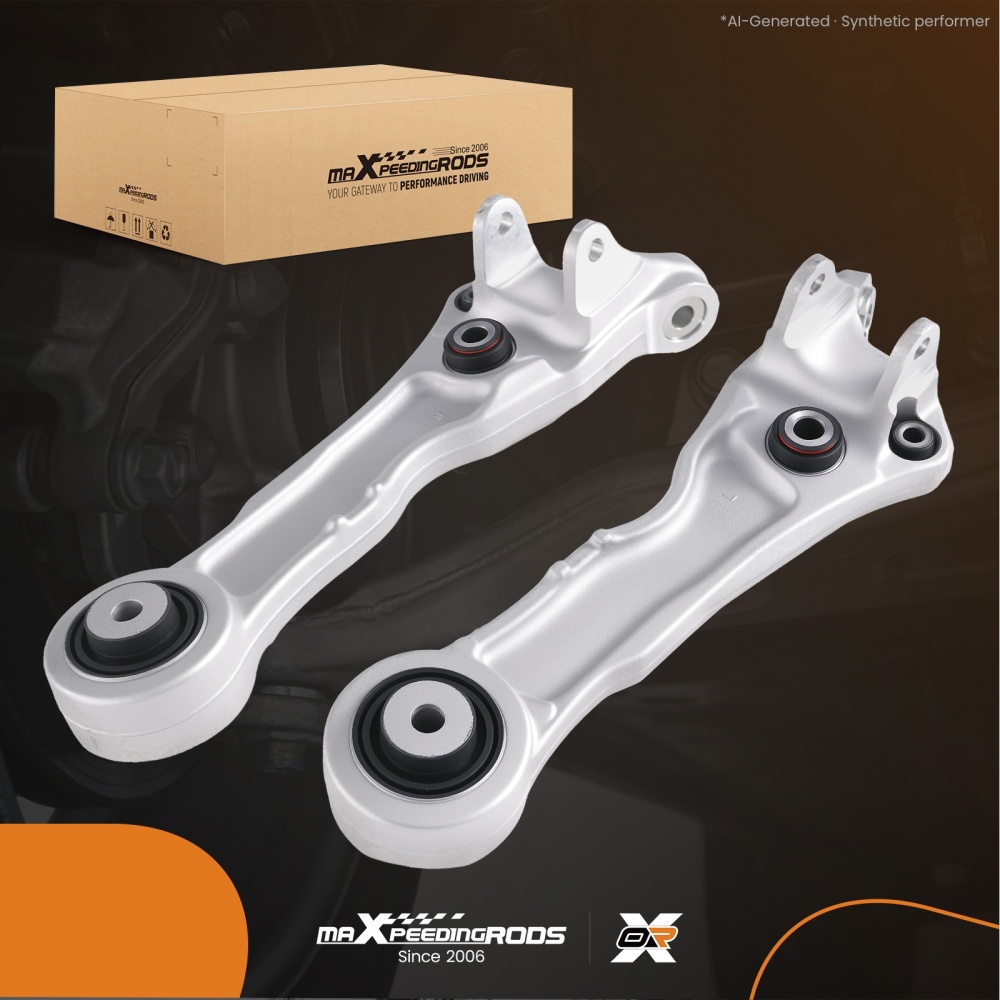 2x Front Lower Control Arms compatible for Jaguar S-Type X200 Saloon 1999 2000-2008
