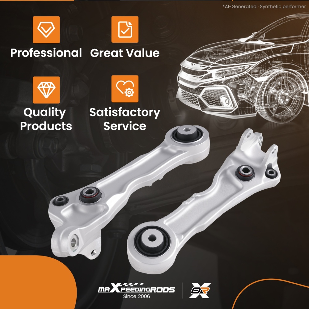 2x Front Lower Control Arms compatible for Jaguar S-Type X200 Saloon 1999 2000-2008