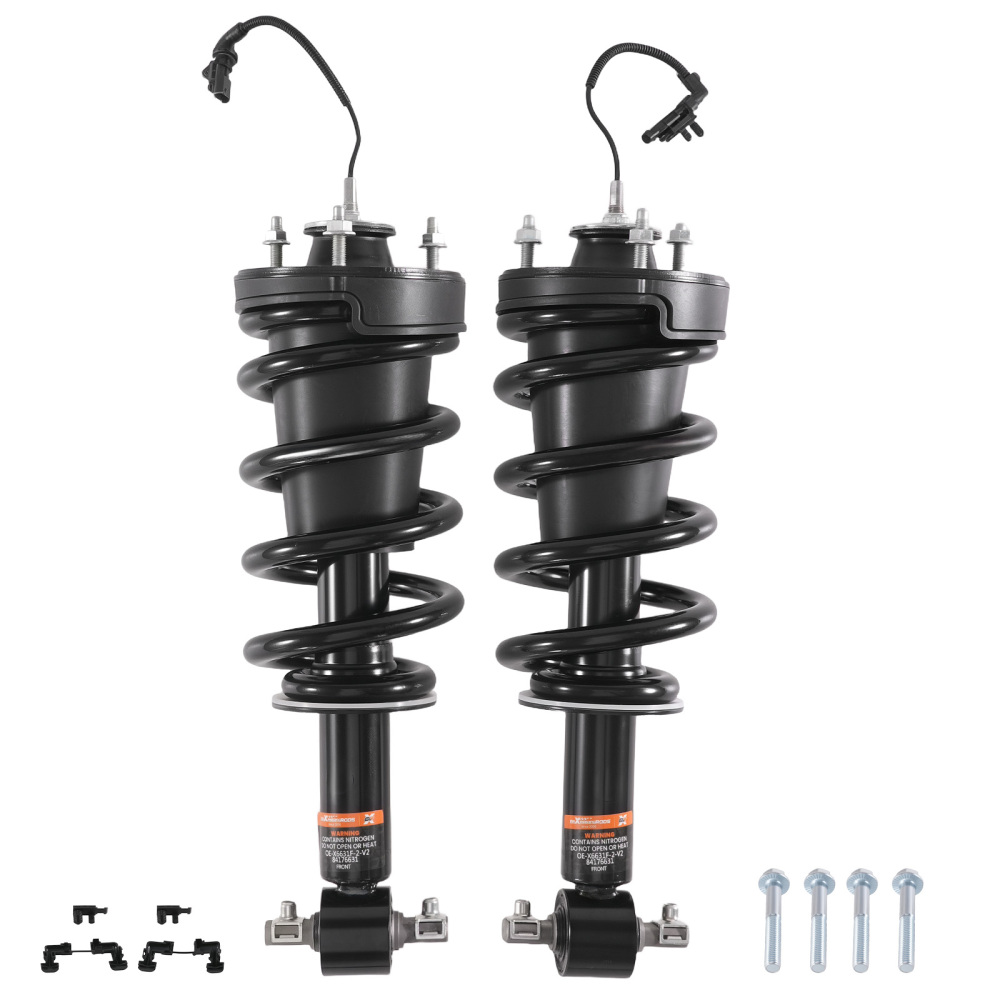 2x Front Shock Struts Assys compatible for Escalade Tahoe Yukon Denali MagneRide 84176631