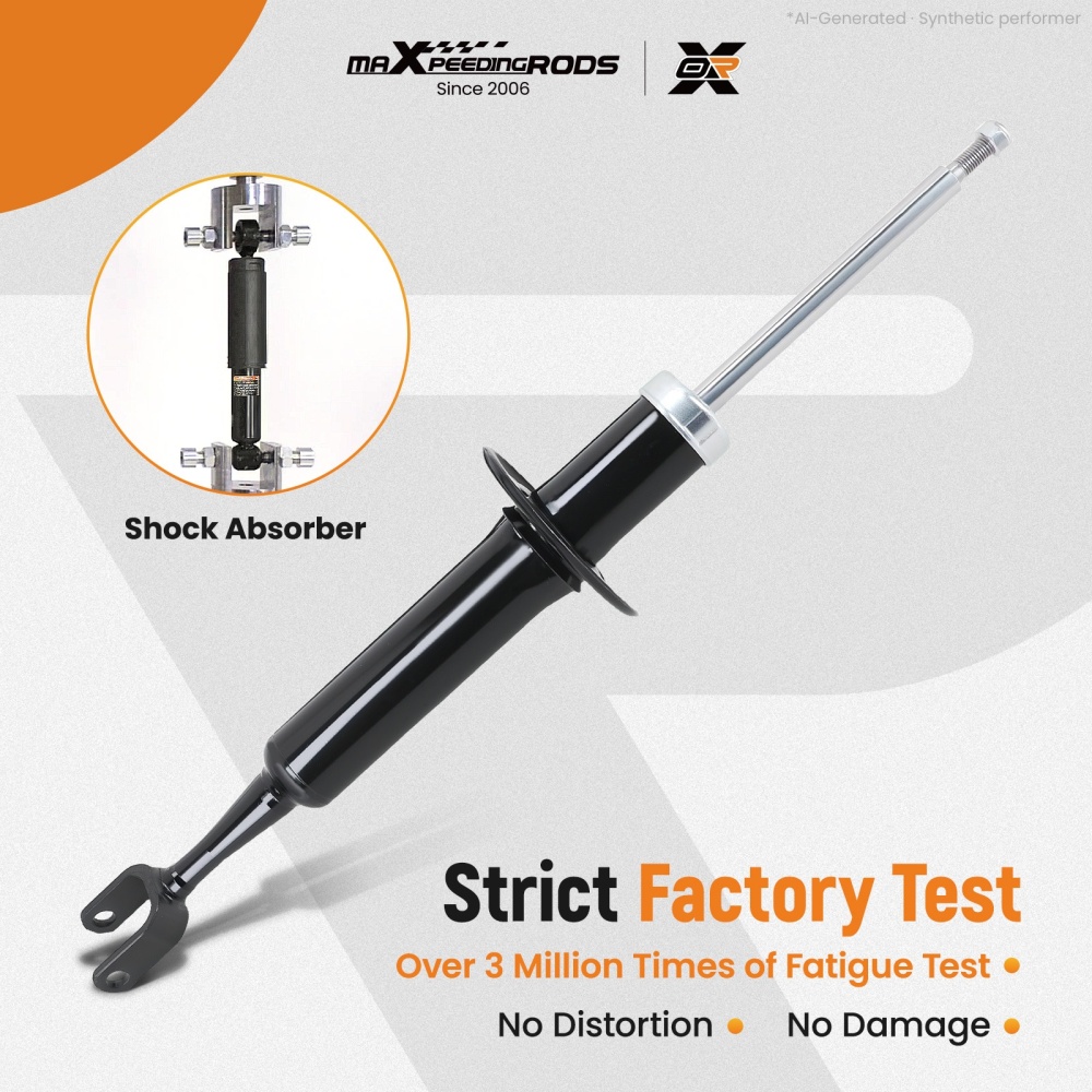 2x Front Shock Absorbers Pair compatible for Audi A4 B6 B7 Quattro Avant 2001 -2008