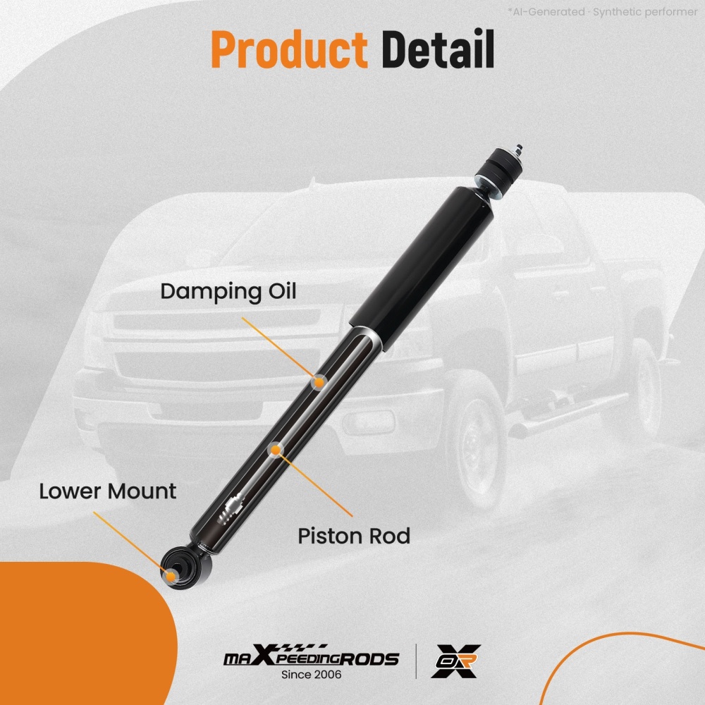 Rear Pair Shock Absorbers Struts L+R For 2007-2012 compatible for Acura RDX 37326 Steel 346057
