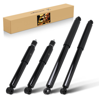4x Front Rear Shock Absorbers compatible for Chevrolet Silverado GMC Sierra 2500 1999-2004