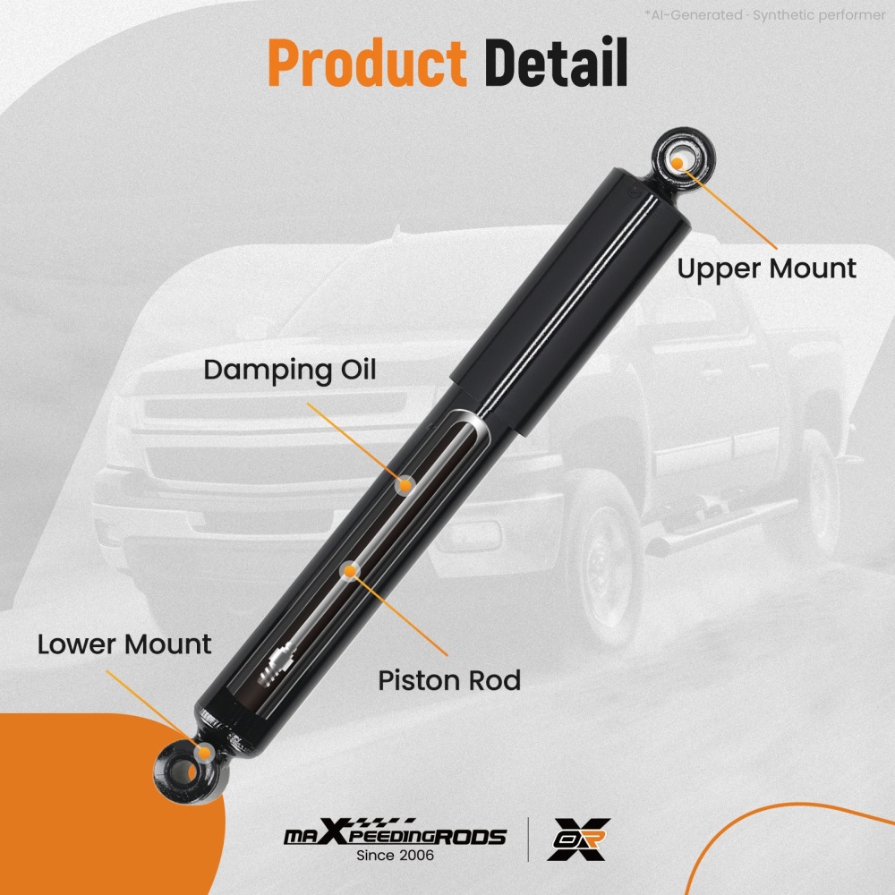 2pcs Suspension Rear Shock Absorbers compatible for Chevrolet Blazer S10 compatible for GMC Jimmy 32194