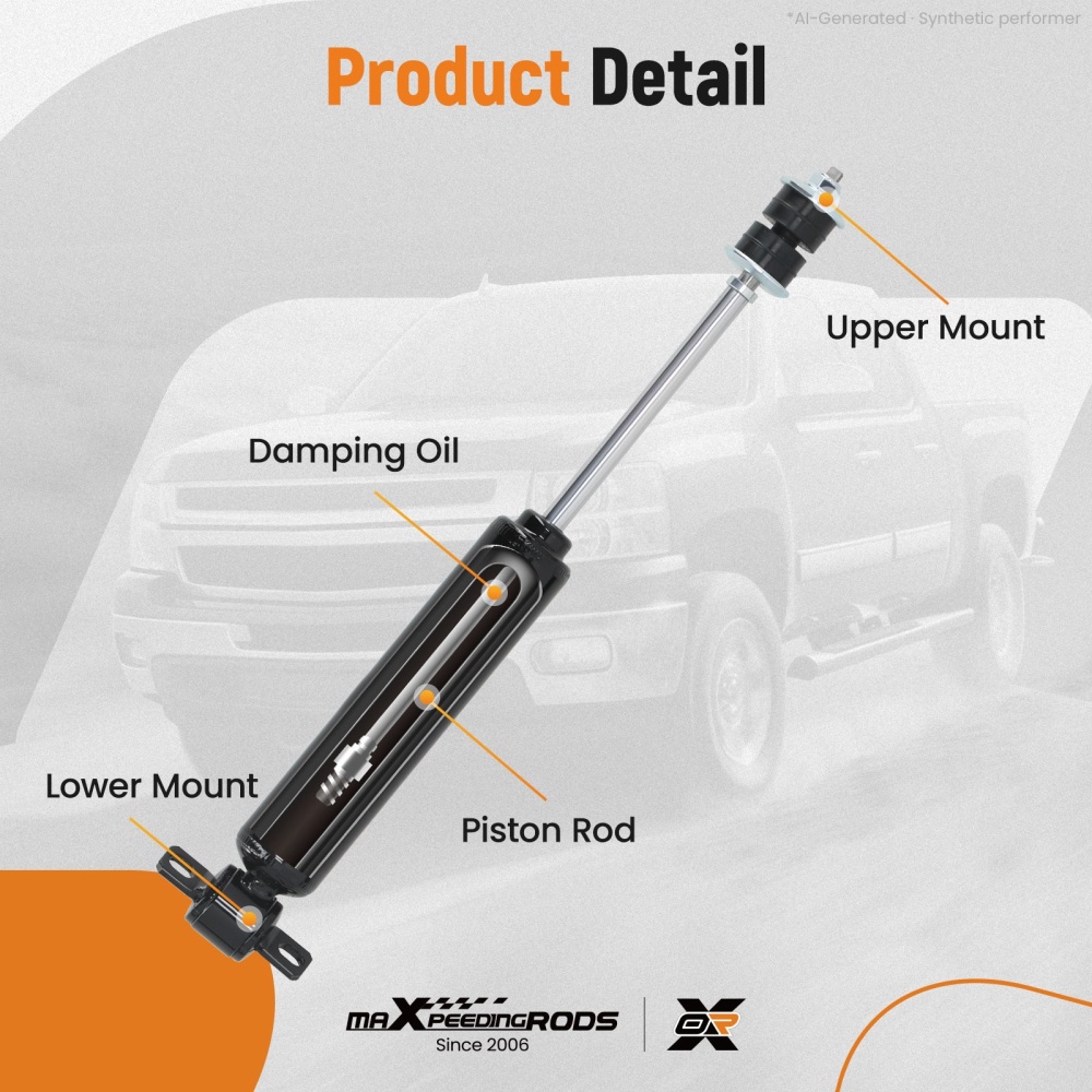 Front Shock Struts Assembly compatible for Toyota T100 Pickup RWD 1984-2004 32066 344047