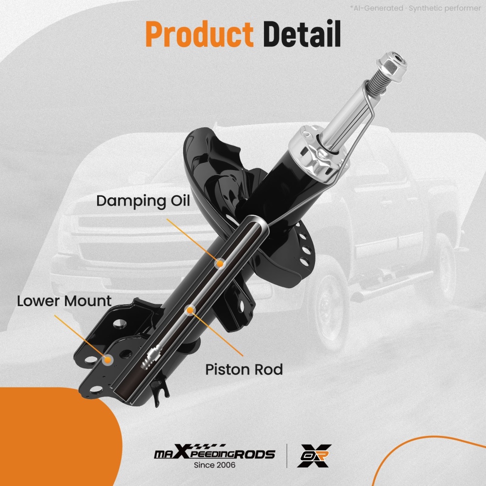 4x Front Struts Rear Shocks Absorber Kit For 2013-2015 compatible for Chevrolet Spark Assembly