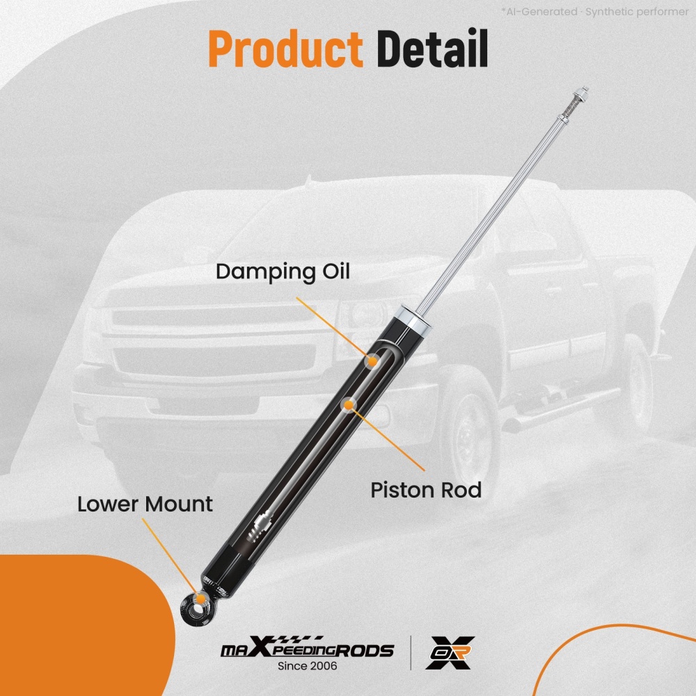 Suspension Rear Struts Absorbers compatible for Hyundai Elantra 2017-2020 1.4L2.0L