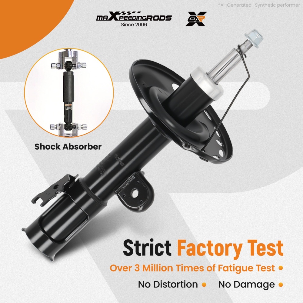 2x Front Shock Absorber compatible for Toyota RAV 4 2005-2013 4851042310 4851042311