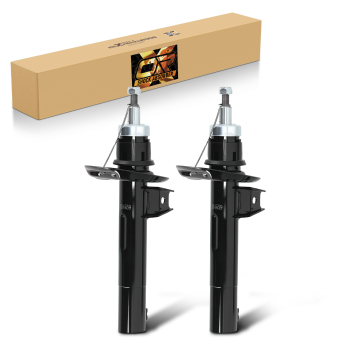 2x Front Shock Absorbers compatible for Skoda Octavia II VRS 2004-2010 Strut Suspension