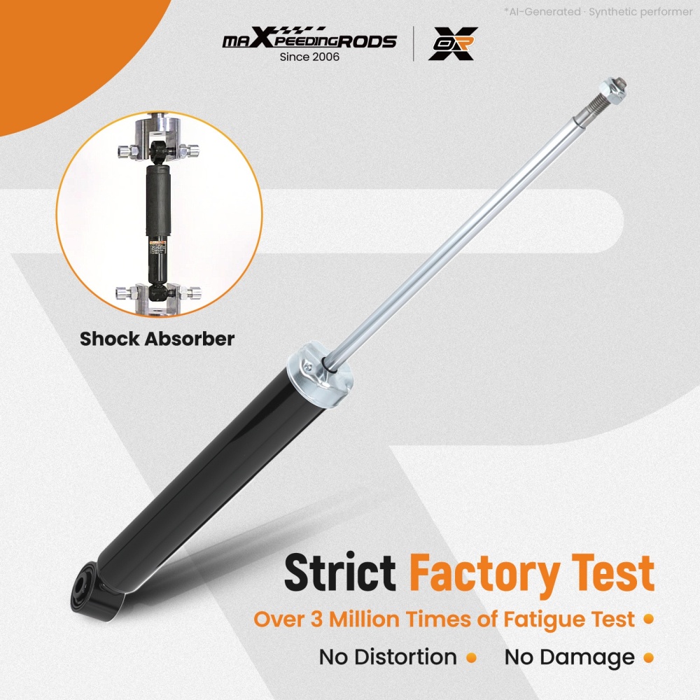 2x Shock Absorbers Rear compatible for VW Golf Passat Scirocco Touran 2003-2016 344459
