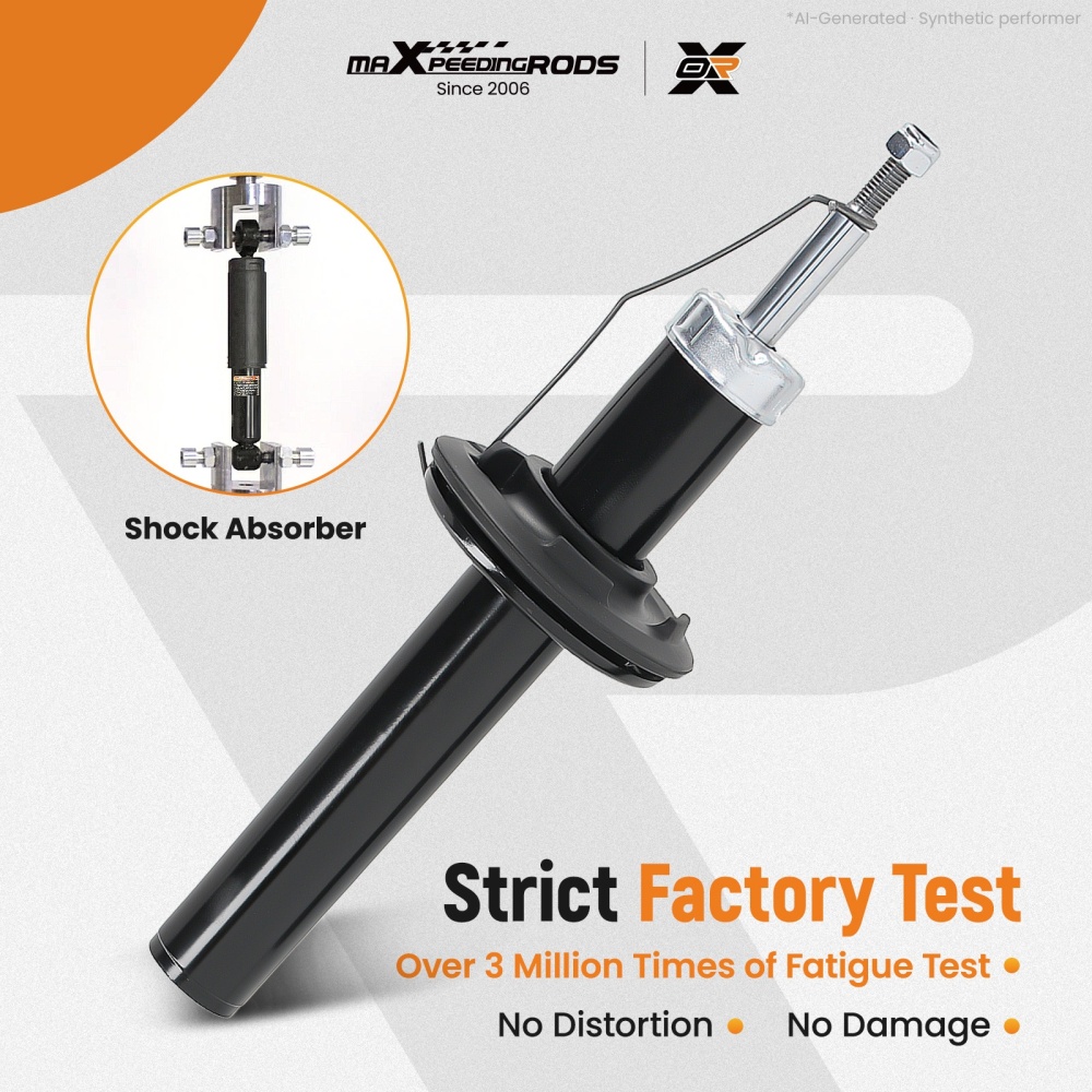 2x Shock Absorbers (Pair) Front 8T0413031AE 8T0413031AF compatible for Audi A4 A5 2007-2015