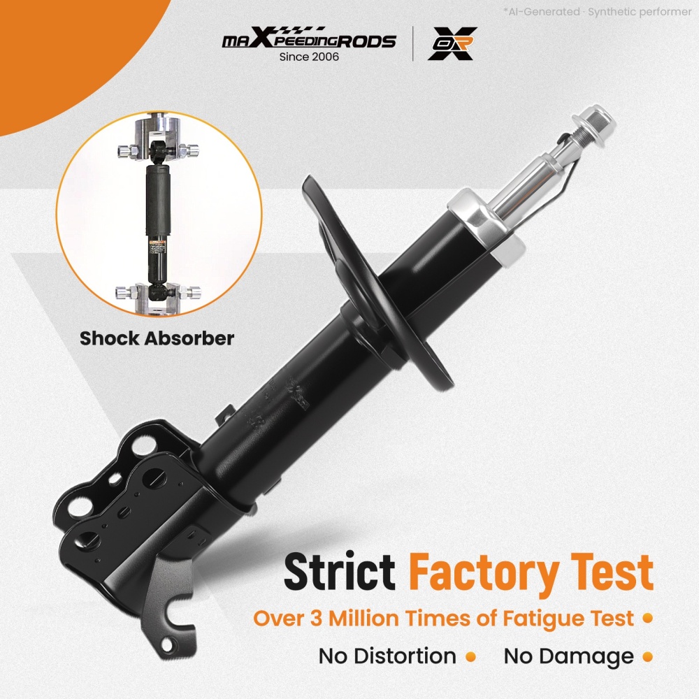 2x Front Shock Absorber compatible for Toyota Corolla 91-01 Suspension 4852019155 485204925