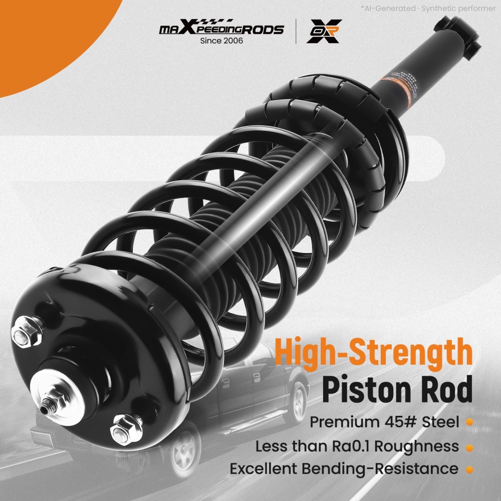 MaXpeedingrods Rear Complete Struts w/Coil Spring for 1998-2002 compatible for Honda Accord
