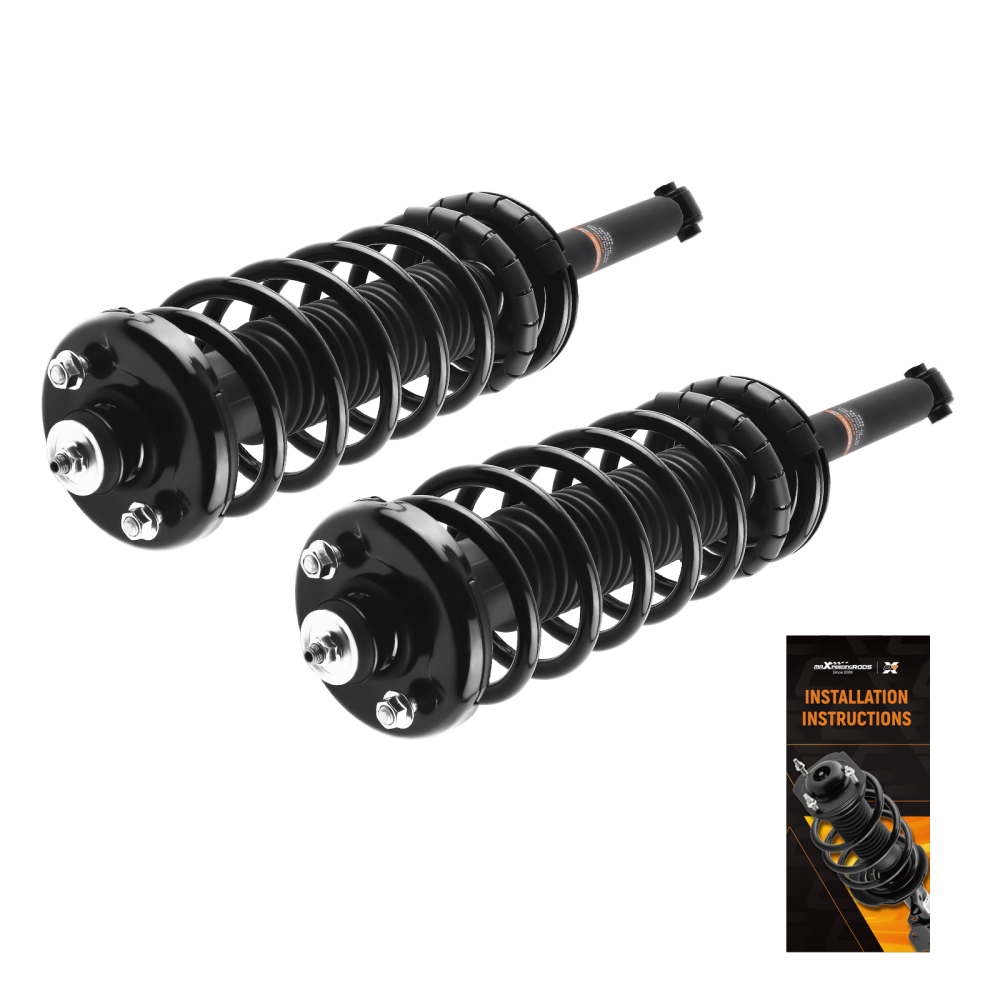 MaXpeedingrods Rear Complete Struts w/Coil Spring for 1998-2002 compatible for Honda Accord
