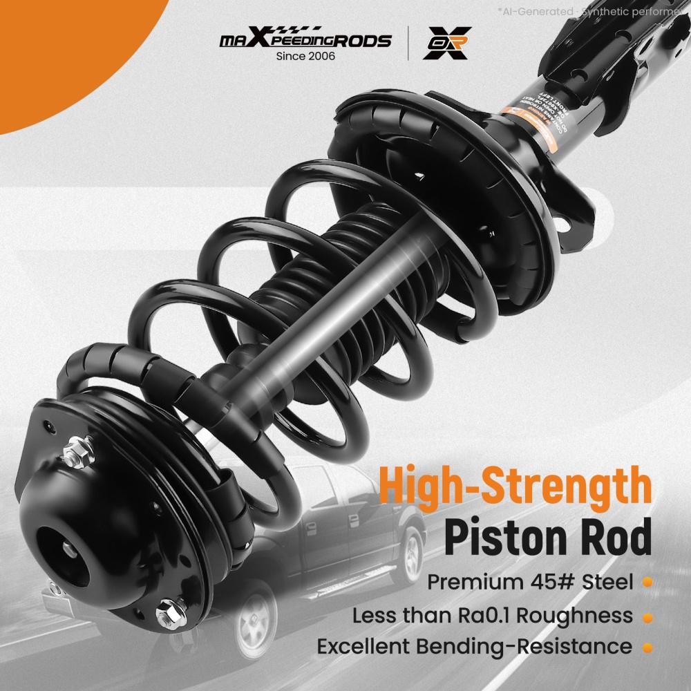 Front Struts w/Coil Spring for 2005-2009 compatible for Chevrolet Cobalt HHR compatible for Pontiac G5 Pursuit
