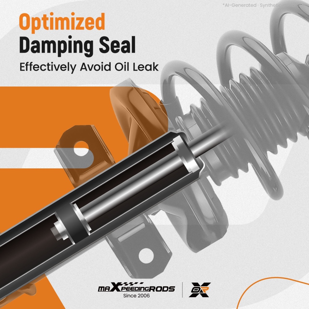 Front Struts w/Coil Spring for 2005-2009 compatible for Chevrolet Cobalt HHR compatible for Pontiac G5 Pursuit