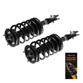 MaXpeedingrods Front Shock Struts Assembly compatible for Ford Mustang 2005-2010 BASE/GT