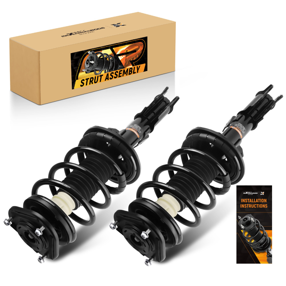 Front Struts w/ Spring Assembly for 2003-2008 compatible for Pontiac Vibe compatible for Toyota Matrix AWD/Compatible for FWD