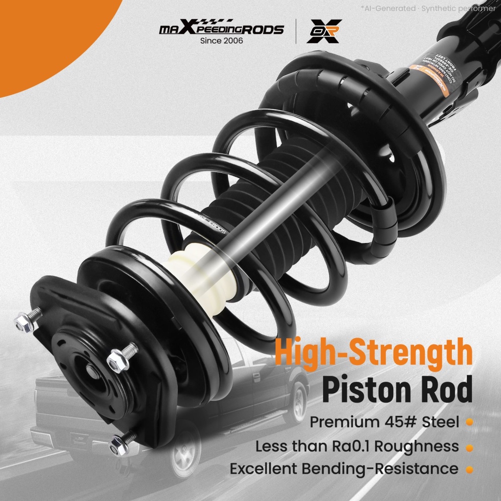 Front Struts w/ Spring Assembly for 2003-2008 compatible for Pontiac Vibe compatible for Toyota Matrix AWD/Compatible for FWD