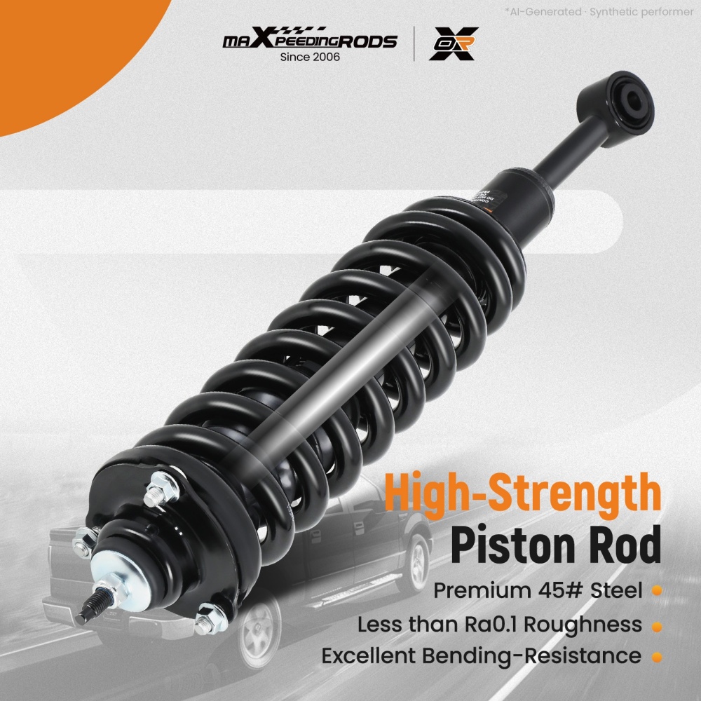 2PC Front Struts w/ Coil Spring compatible for Toyota Tacoma 2005-2015 2.7L 4.0LITER V6 4WD