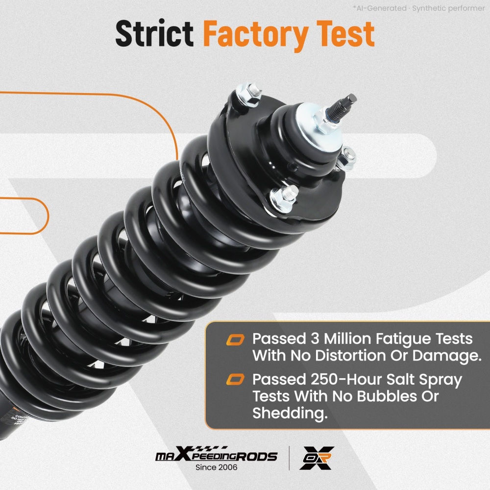 2PC Front Struts w/ Coil Spring compatible for Toyota Tacoma 2005-2015 2.7L 4.0LITER V6 4WD
