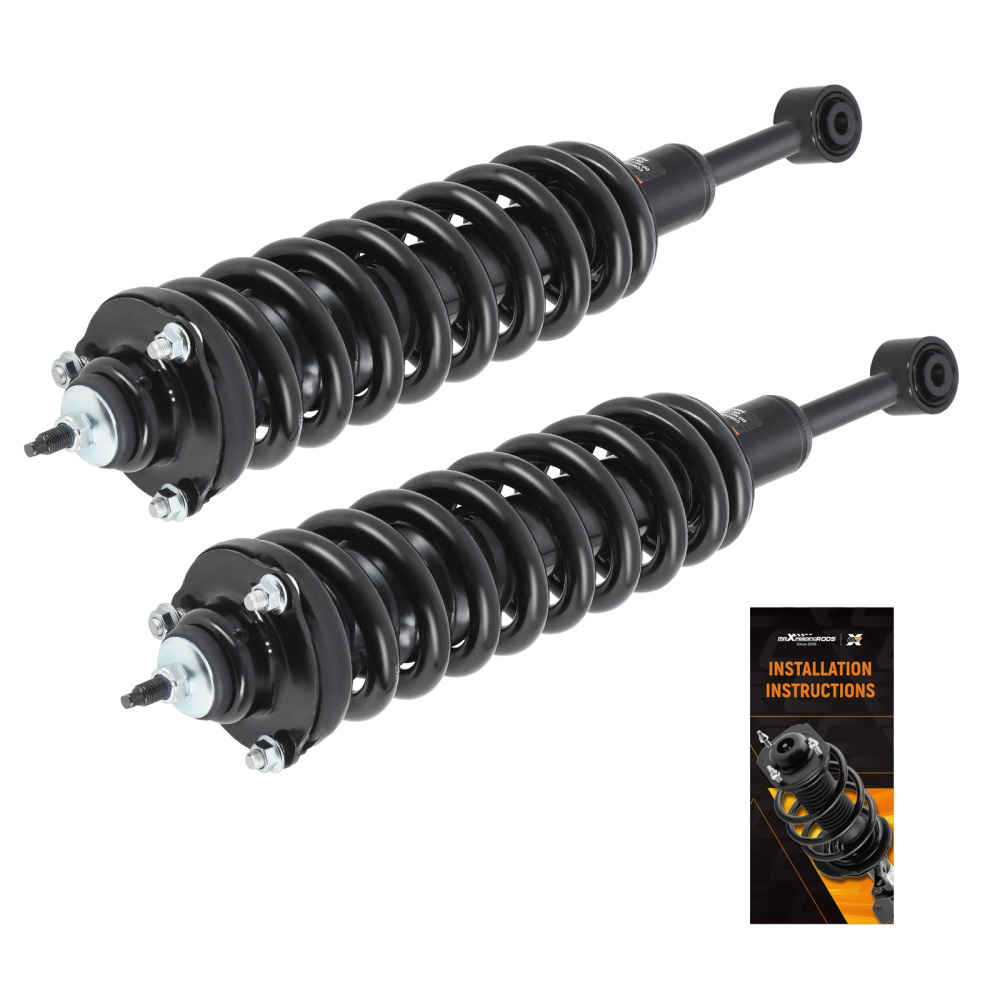 2PC Front Struts w/ Coil Spring compatible for Toyota Tacoma 2005-2015 2.7L 4.0LITER V6 4WD