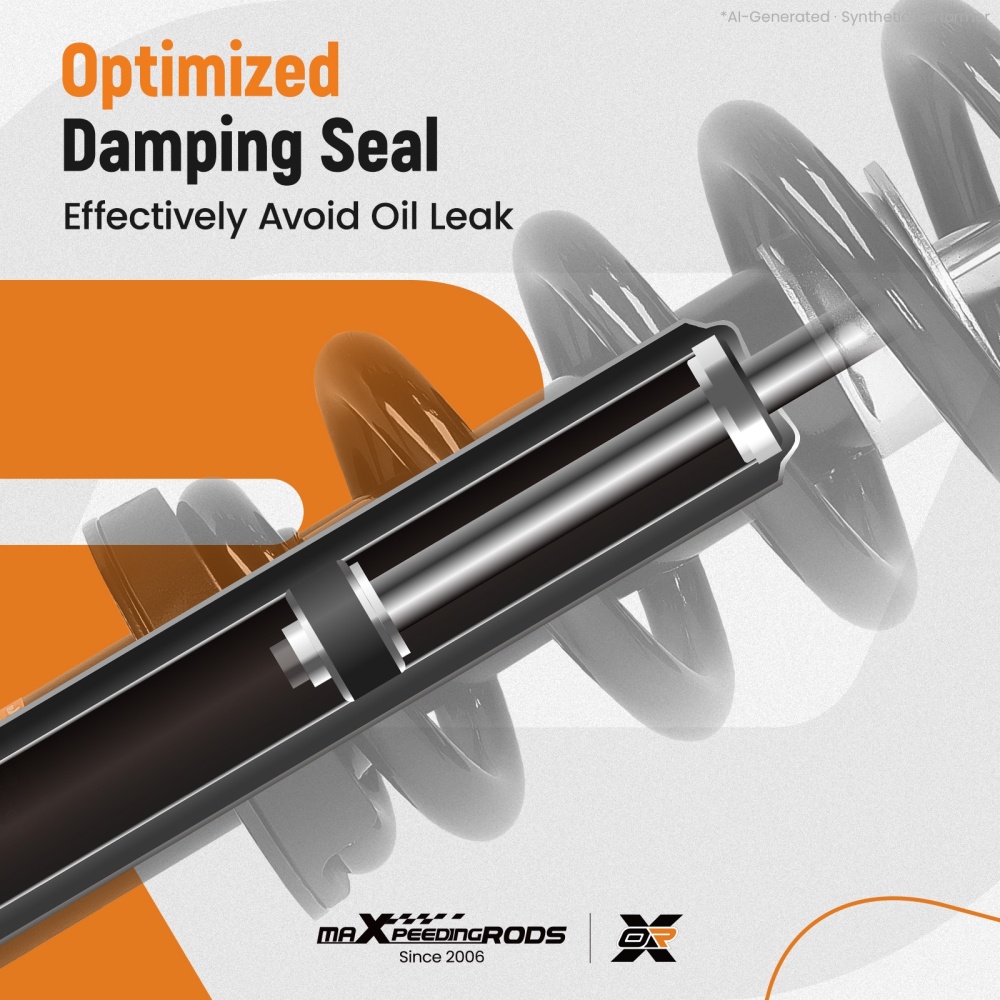 Pair (2) Front Strut Spring compatible for Dodge Ram 1500 2009-2010 compatible for Ram 1500 2011-2018 4WD