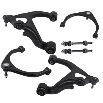 Front Complete Struts + Control Arms + Sway Bar Kit for 2009-2018 compatible for Dodge Ram 1500