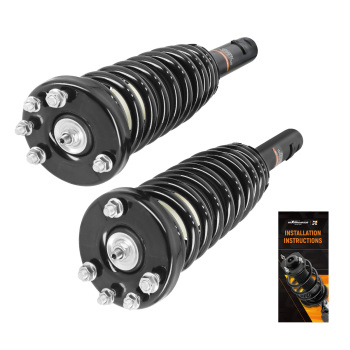 2pcs Front Struts Shock Assembly For 2003-2007 compatible for Honda Accord 172123L 172123R