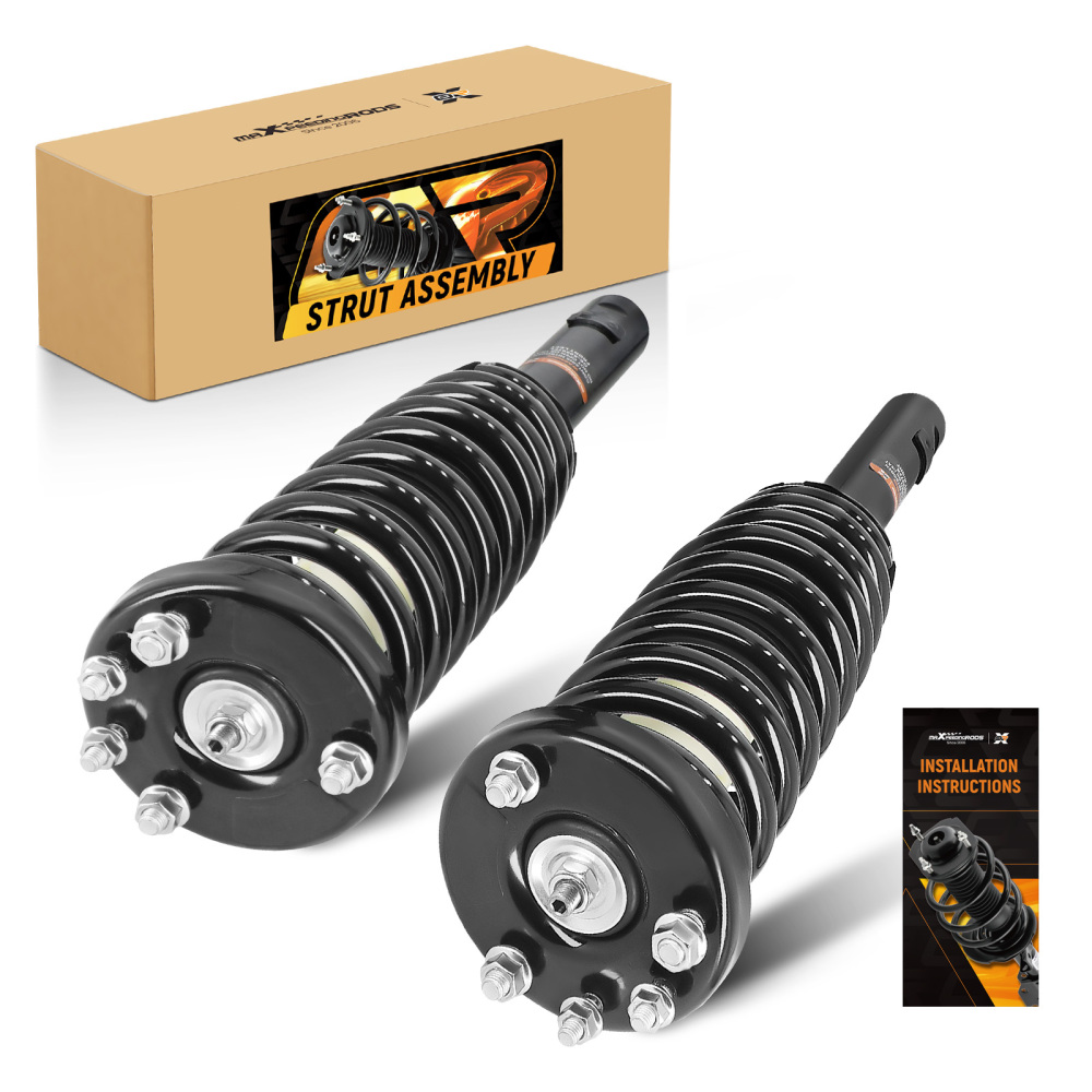 2pcs Front Struts Shock Assembly For 2003-2007 compatible for Honda Accord 172123L 172123R