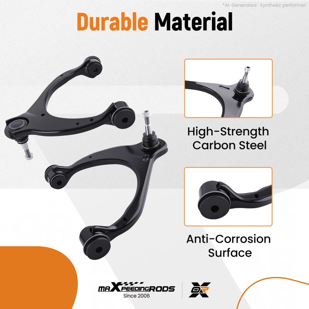 Front Shock Struts Control Arm Tie Rods For 07-16 compatible for Chevy Suburban Tahoe GMC Yukon