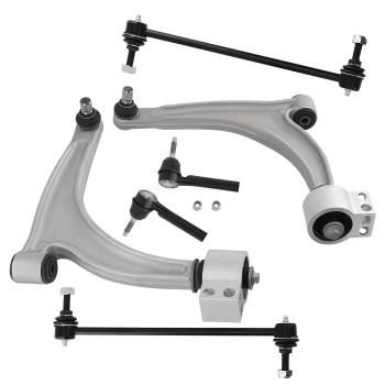 8x Front Struts w/Coil Spring + Control Arms Kit for 2004 2005-2012 compatible for Chevy Malibu