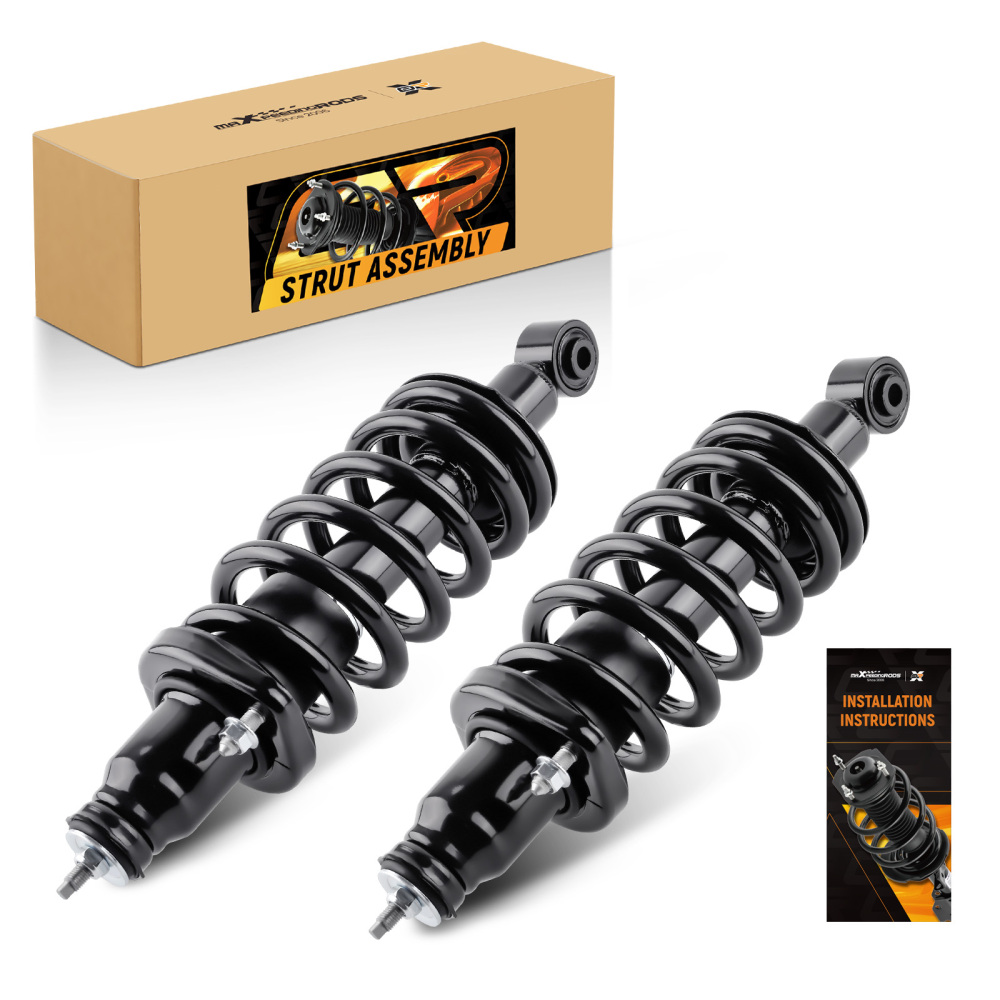 Pair Rear Struts w/Coil Spring Assembly compatible for Honda CRV CR-V 2002 2003 2004-2006