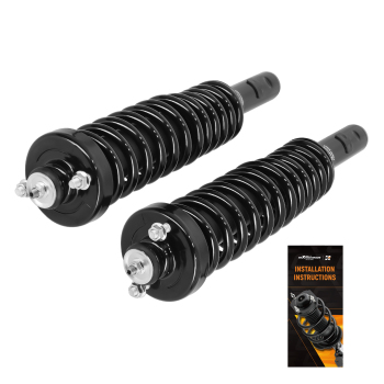 Front Strut w/ Coil Spring Suspension Set For 1996-2000 compatible for Honda Civic DX/EX/HX