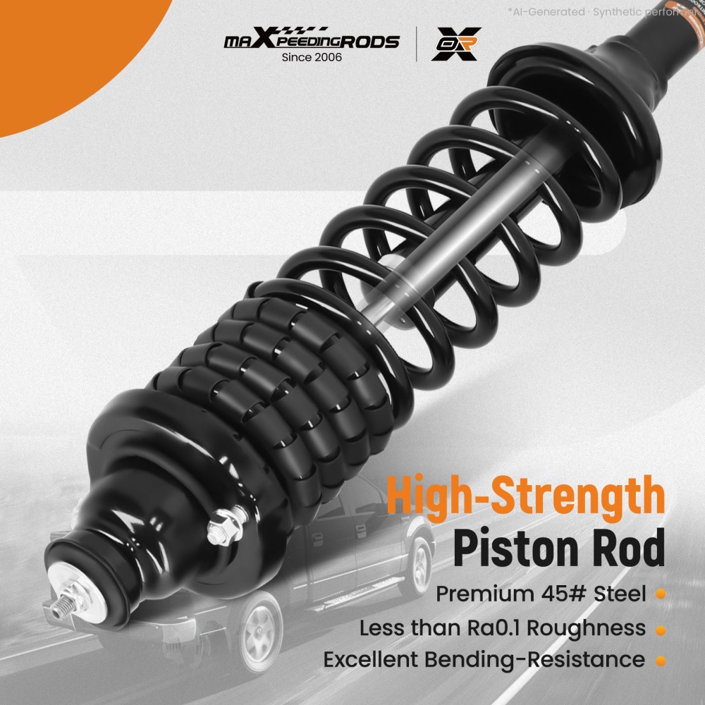 Pair Rear Struts w/ Coil Spring Assembly compatible for Honda Accord 1994 1995 1996 1997