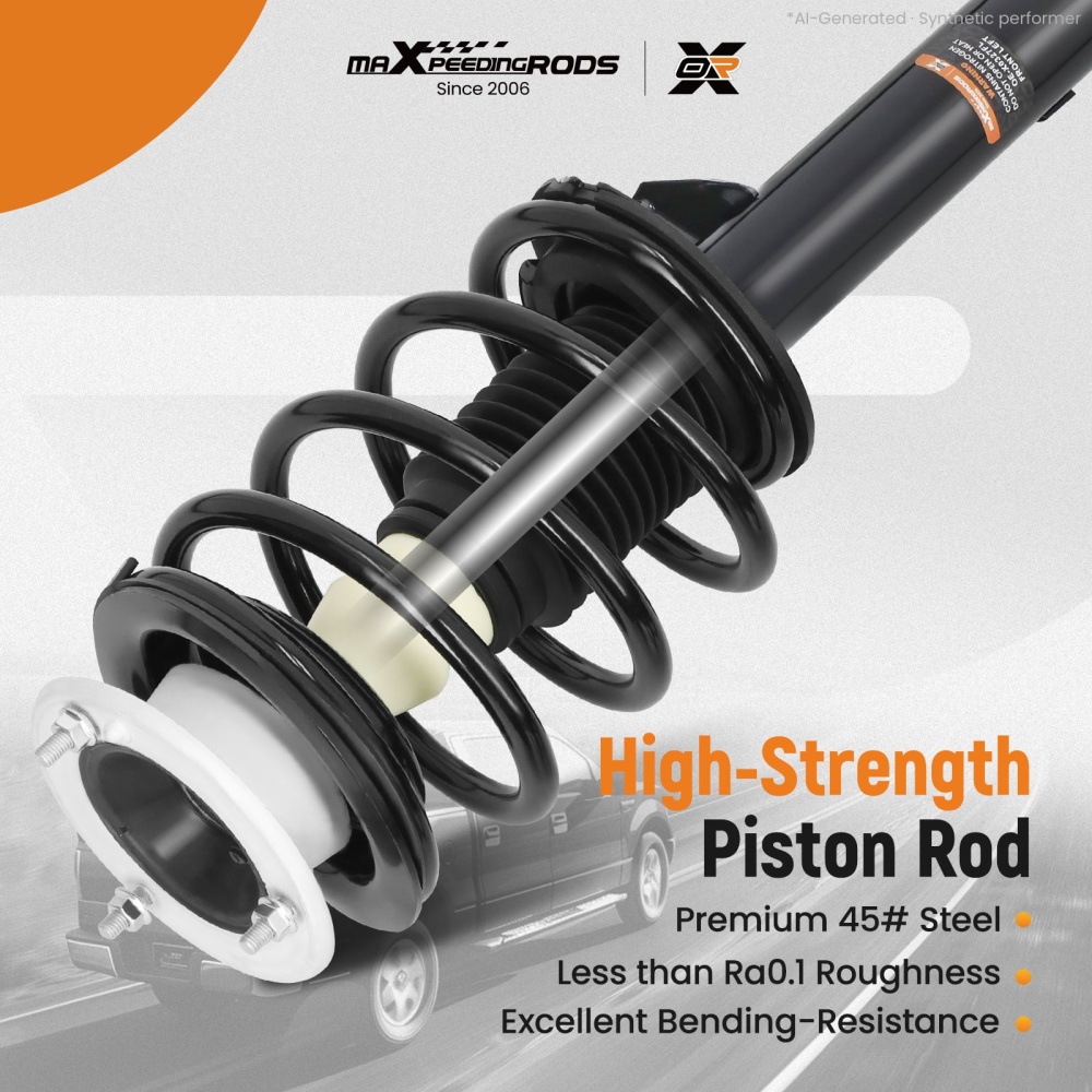 Pair Front Strut Spring Assembly For 2001 2002 2003 2004 2005BMW 325i Sedan