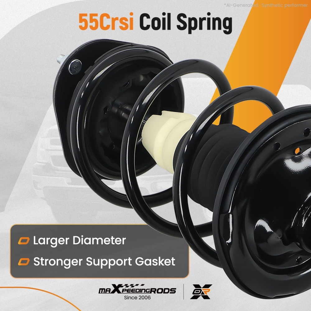 Front Struts Shock Absorbers DriverPassenger For 2005-2010 compatible for Scion tC 2.4L