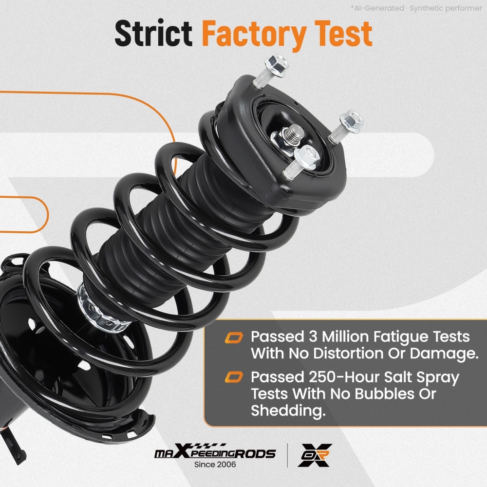 Pair Rear Shock Strut Assembly For 2004-2007 compatible for Lexus RX330 RX350 compatible for Toyota Highlander