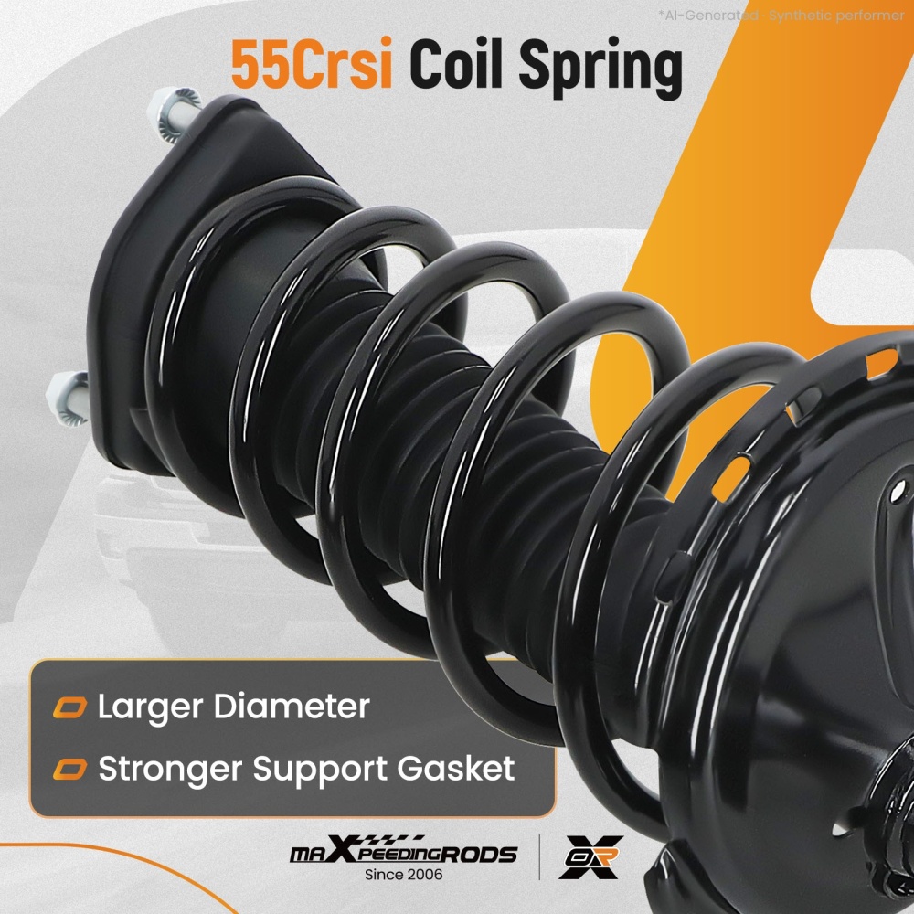 Pair Rear Shock Strut Assembly For 2004-2007 compatible for Lexus RX330 RX350 compatible for Toyota Highlander