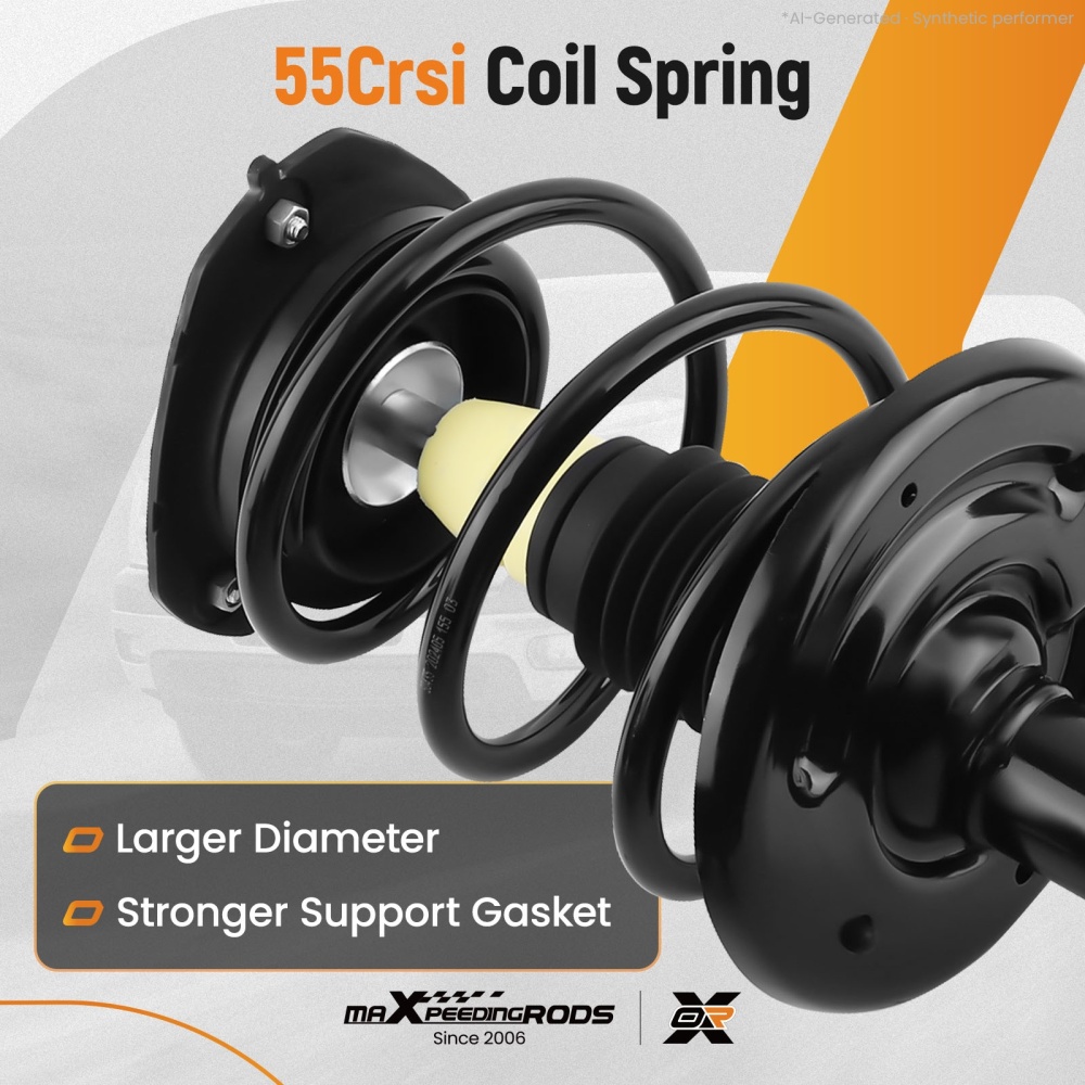Front Struts Shocks Coil Spring compatible for Nissan Altima 2007 2008 2009 2010 2012 2013