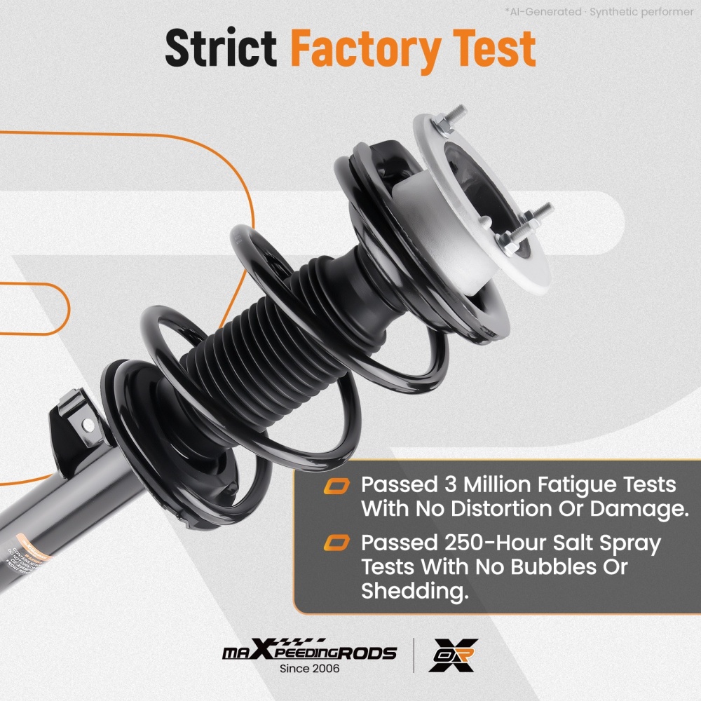 Front Strut Spring Suspension compatible for BMW 325CI 330CI Convertible/Coupe 2001-2006