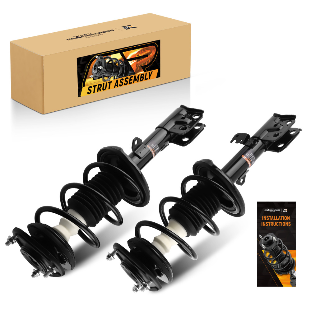 Front Strut Shocks w/ Coil Spring For 2009-2013 compatible for Toyota Corolla 2011-2013 Matrix