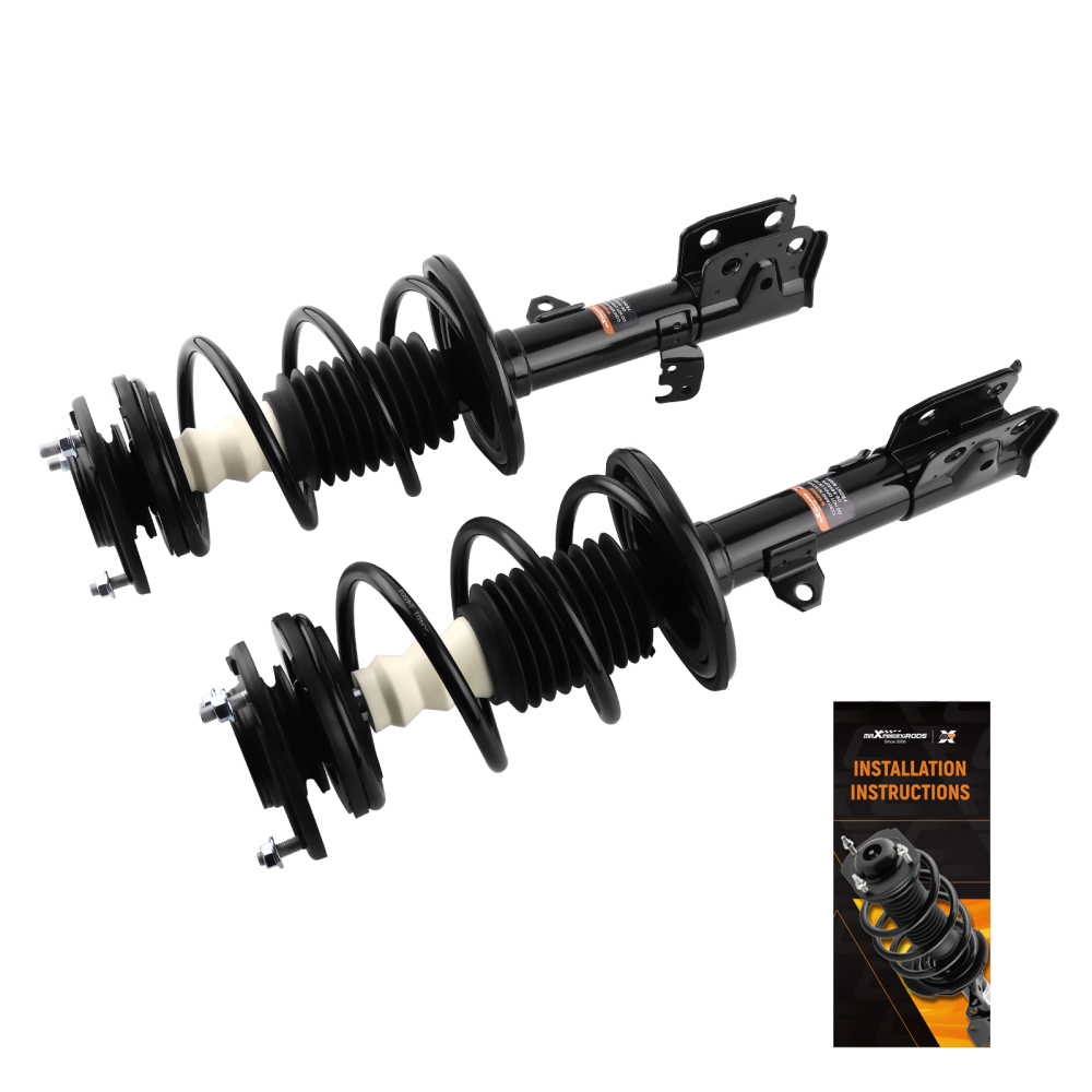 Front Strut Shocks w/ Coil Spring For 2009-2013 compatible for Toyota Corolla 2011-2013 Matrix