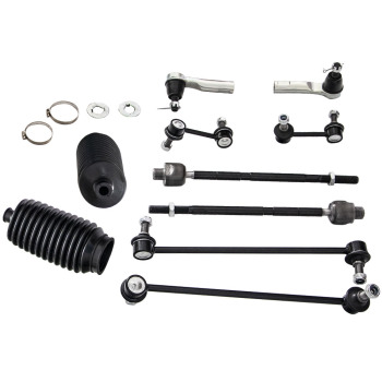 Front Struts Control Arms Sway Bars Kit for 2007-2011 compatible for Honda CR-V 2.4L EX EX-L LX
