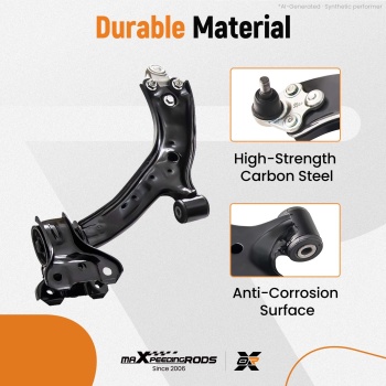 Front Struts Control Arms Sway Bars Kit for 2007-2011 compatible for Honda CR-V 2.4L EX EX-L LX
