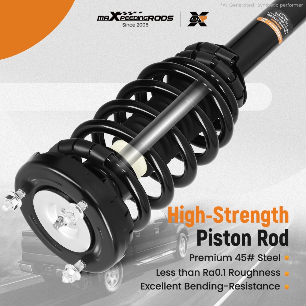 Front Struts w/ Coil Spring compatible for Hyundai Sonata 2006-2010 Azera 2006-2011