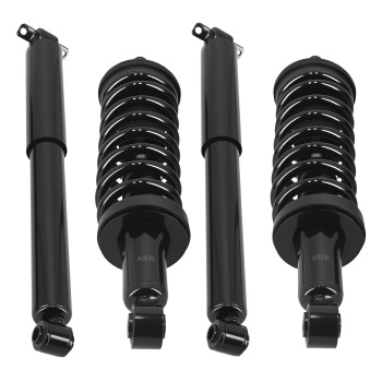 FrontRear Complete Shock Struts compatible for GMC Canyon compatible for Chevrolet Colorado 2004-2012